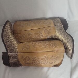 Nocona Boots Men's or ladies Diamondback Rattla SNAKE Western Boots🐍